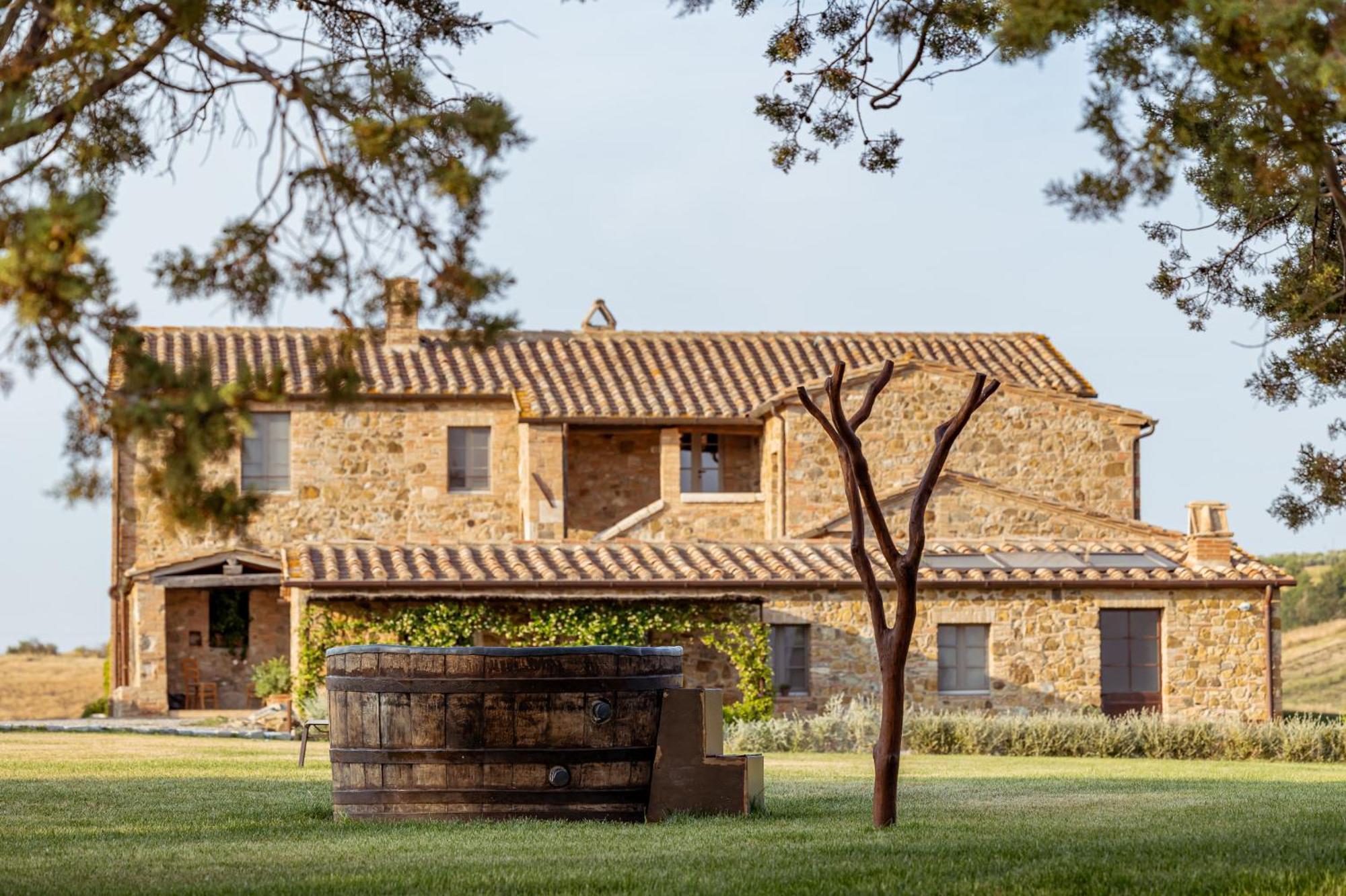 Villa Sce Quiríc San Quirico dʼOrcia Exterior foto