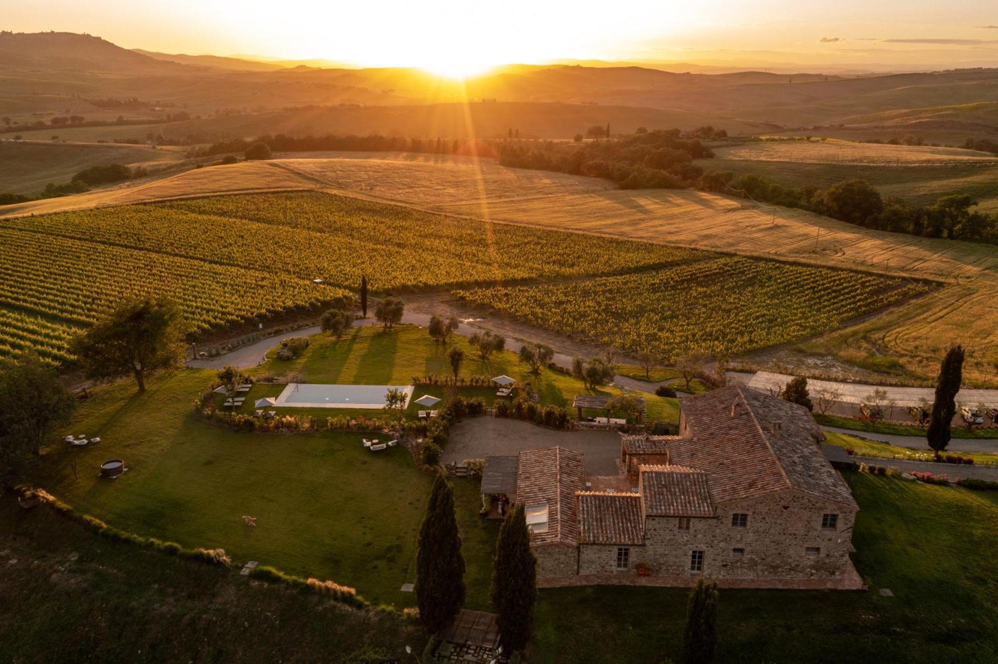 Villa Sce Quiríc San Quirico dʼOrcia Exterior foto