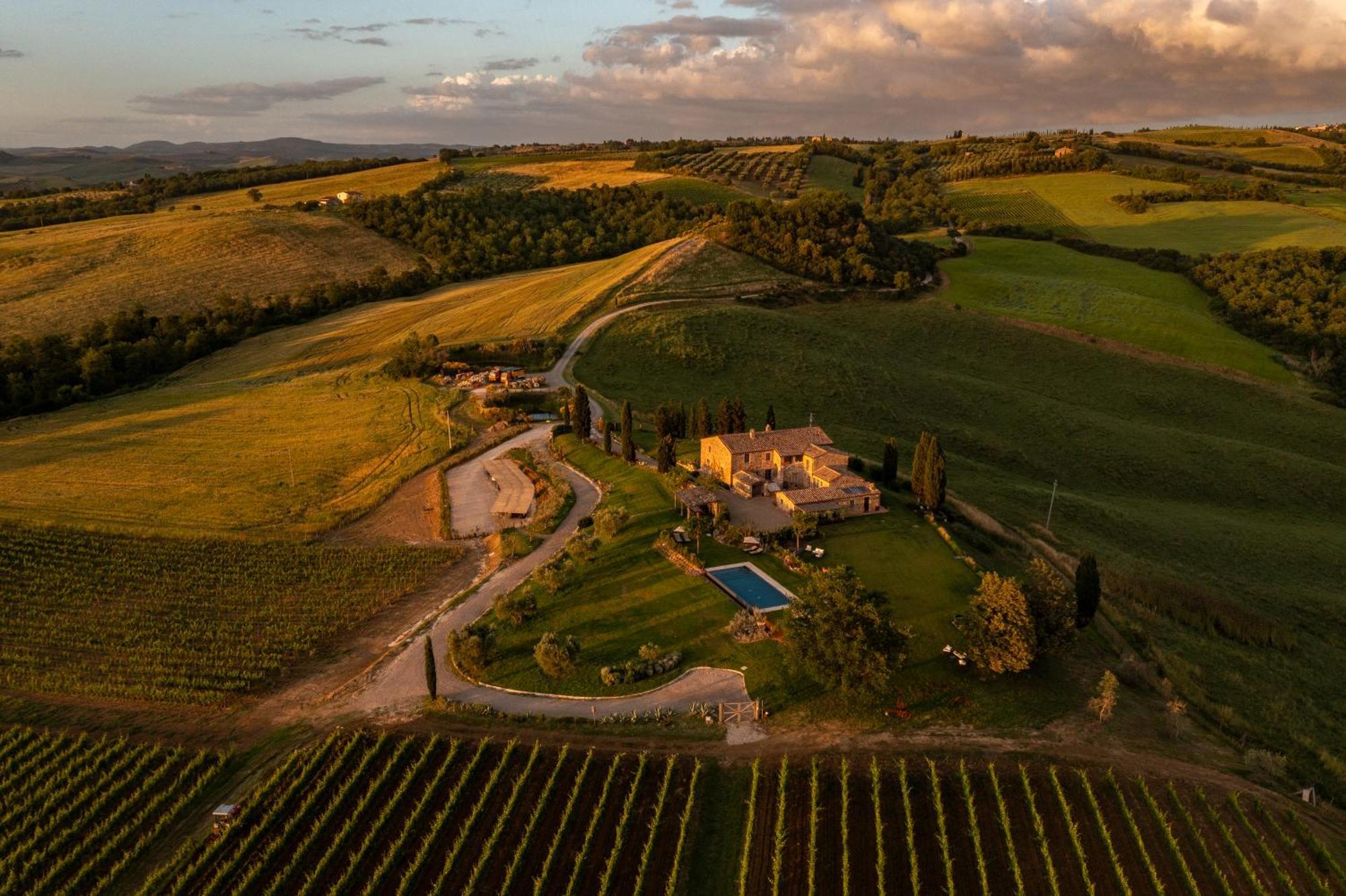 Villa Sce Quiríc San Quirico dʼOrcia Exterior foto